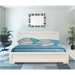 Camden Isle Oxford Wooden White King Bed with Complete Slat System