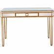 Camden Isle Finley 1 Drawer Mirrored Glass Console Table