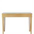 Camden Isle Finley 1 Drawer Mirrored Glass Console Table