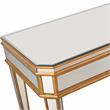 Camden Isle Finley 1 Drawer Mirrored Glass Console Table