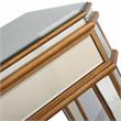 Camden Isle Finley 1 Drawer Mirrored Glass Console Table