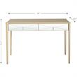 Camden Isle Insley Mirrored Console Table