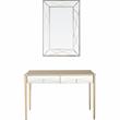 Camden Isle Insley Wall Mirror and Mirrored Console Table