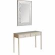 Camden Isle Insley Wall Mirror and Mirrored Console Table