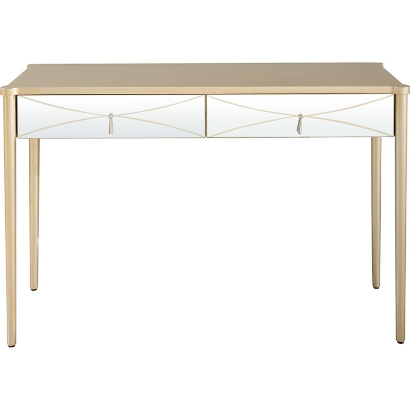 Camden Isle Insley Wall Mirror and Mirrored Console Table