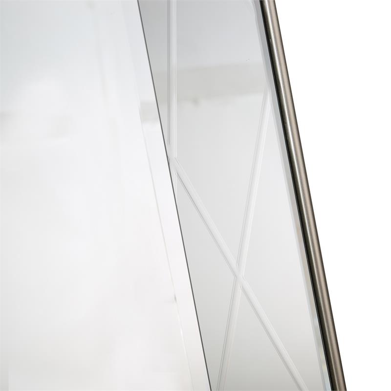 Camden Isle Insley Wall Mirror and Mirrored Console Table