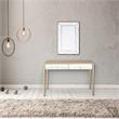 Camden Isle Insley Wall Mirror and Mirrored Console Table