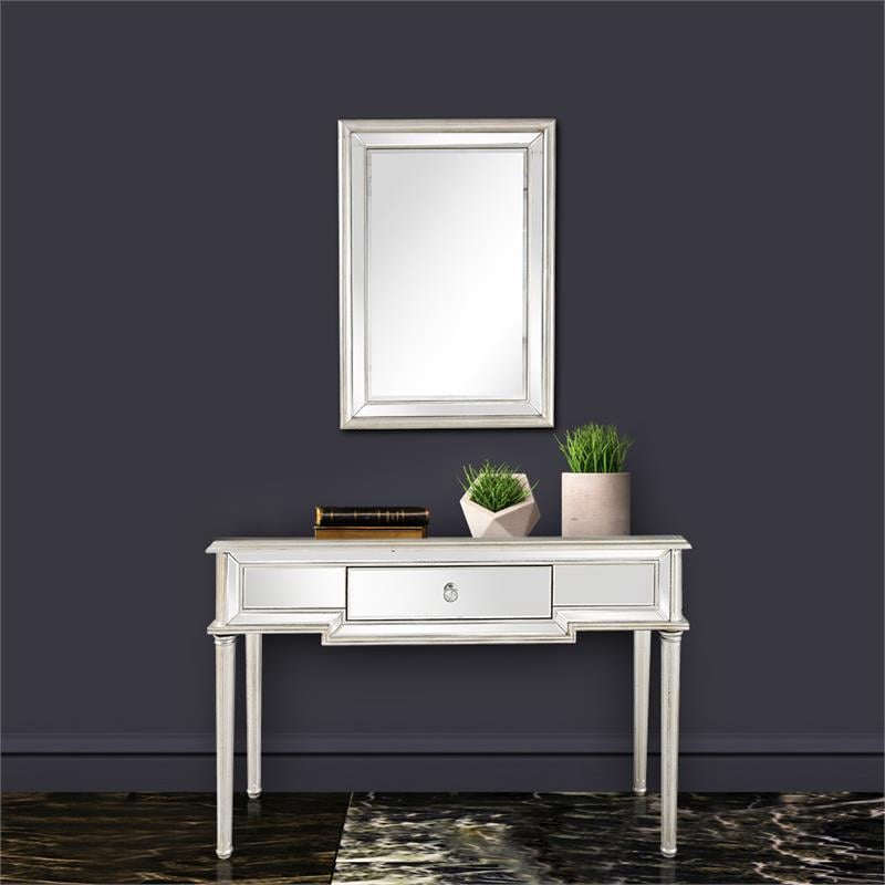 Camden Isle Morgan Mirrored Glass Console Table