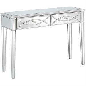 Camden Isle Helena Mirrored Glass Console Table