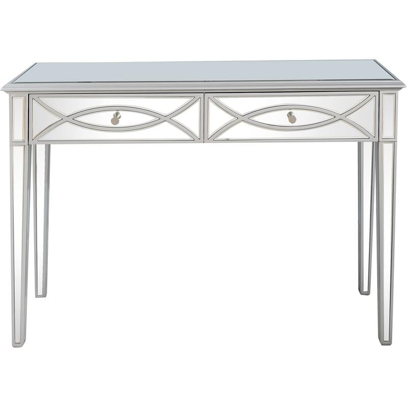 Camden Isle Helena Mirrored Glass Console Table