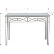 Camden Isle Helena Mirrored Glass Console Table
