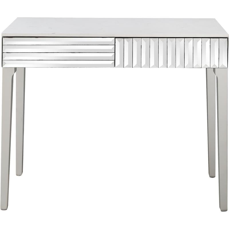 Camden Isle Carla Mirrored Glass Console Table