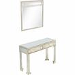 Camden Isle Aubrey Wall Mirror and Mirrored Console Table
