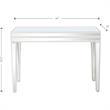 Camden Isle Holly Mirrored Glass Console Table