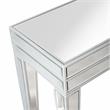 Camden Isle Holly Mirrored Glass Console Table