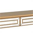 Camden Isle Virginia 2 Drawer Mirrored Console Table