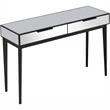 Camden Isle Renata Mirrored Glass Console Table