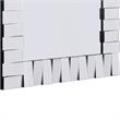 Camden Isle Rialto Wall Mirror with Alternating Mirrored Frame