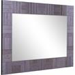 Camden Isle Columbia Glass Wall Mirror with Antiqued Glass Frame