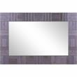 Camden Isle Columbia Glass Wall Mirror with Antiqued Glass Frame