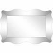 Camden Isle Antonella Glass Wall Mirror with Mirrored Frame