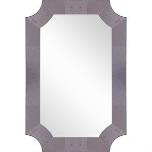Camden Isle Templar Glass Wall Mirror with Antiqued Glass Frame