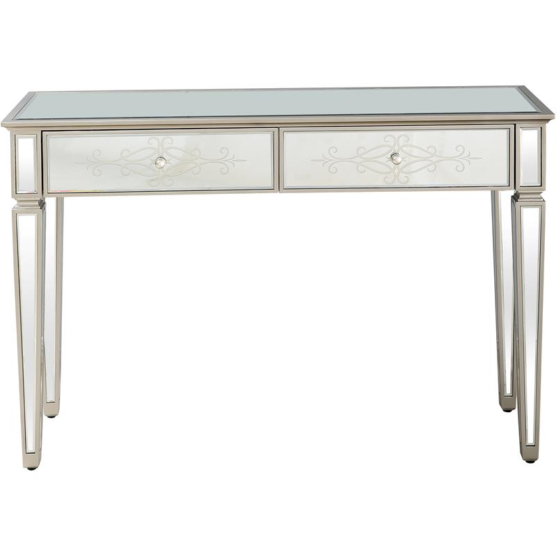 Camden Isle Miriam Mirrored Console Table