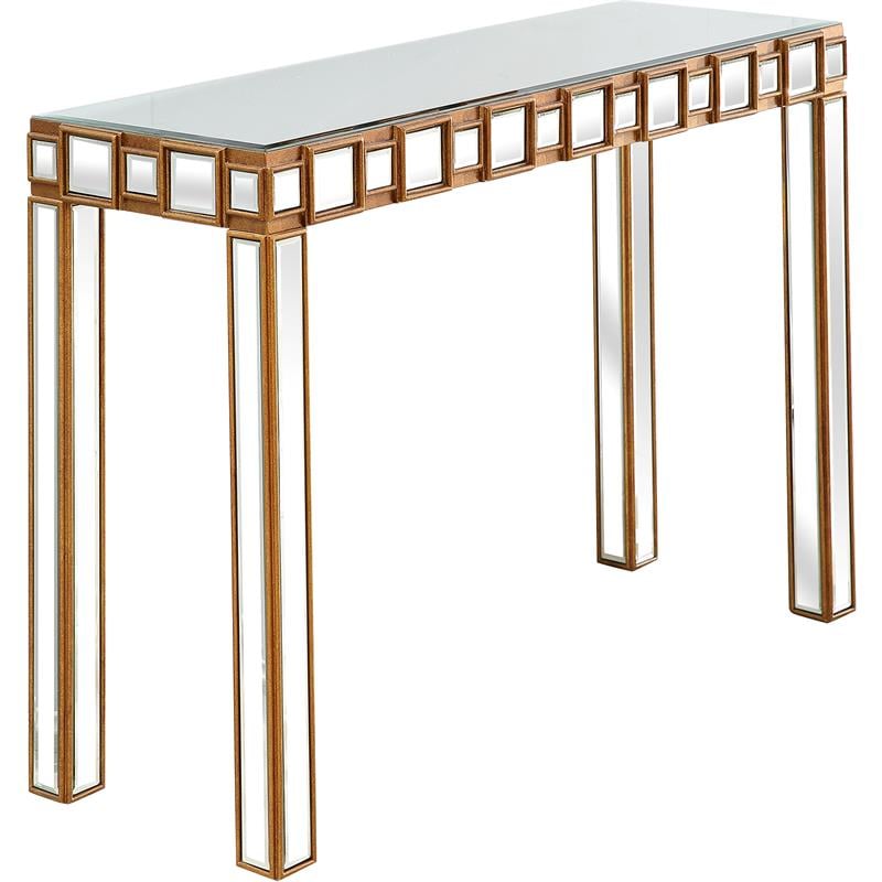Camden Isle Orion Mirrored Console Table