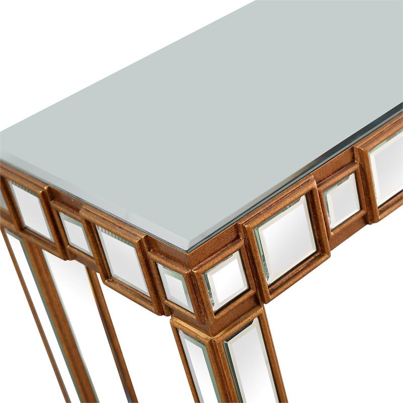 Camden Isle Orion Mirrored Console Table