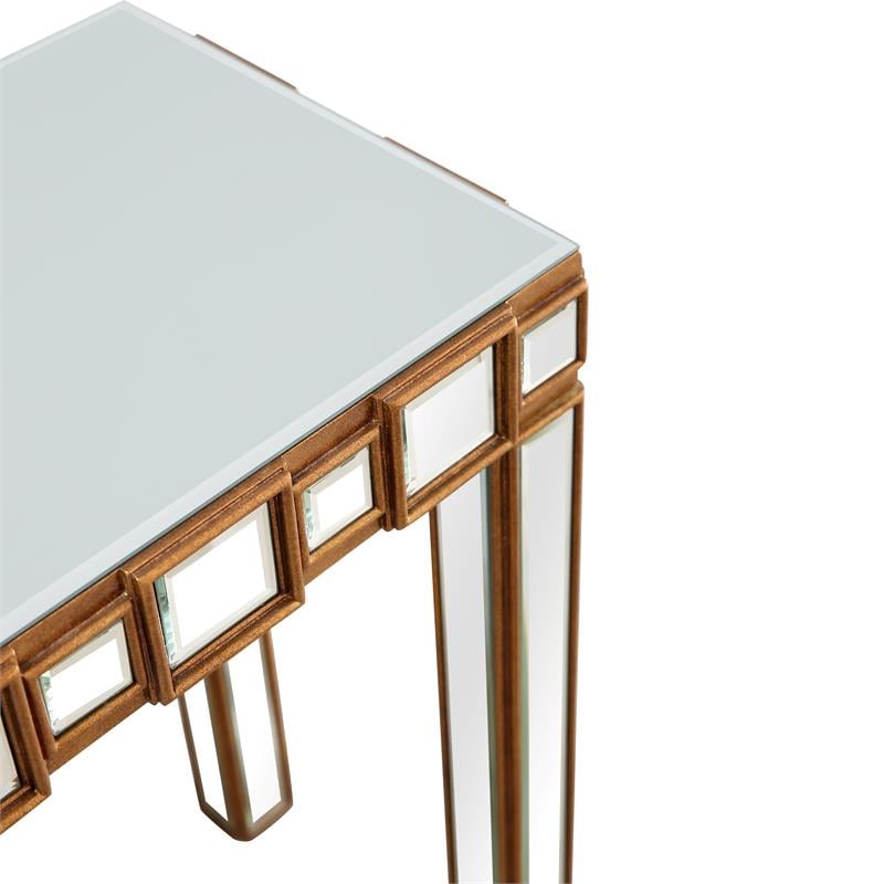 Camden Isle Orion Mirrored Console Table