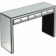 Camden Isle Wyatt Mirrored Console Table