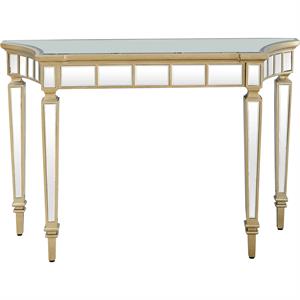 Camden Isle Phoebe Mirrored Glass Console Table