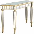Camden Isle Phoebe Mirrored Glass Console Table