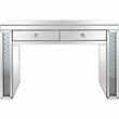 Diana Mirrored Console Table with Clear Mirrored Glass
