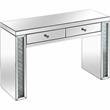 Diana Mirrored Console Table with Clear Mirrored Glass