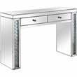 Diana Mirrored Console Table with Clear Mirrored Glass