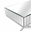Camden Isle Kinney Console Table with Silver Stainless Steel Frame