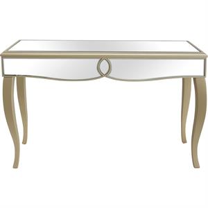 Camden Isle Eleanor Console Table with Champagne Gold Legs