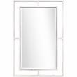 Camden Isle Addison Wall Mirror and Console Table with Silver Stainless Steel
