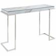 Camden Isle Aldon Console Table wtih Silver Stainless Steel Frame
