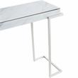 Camden Isle Aldon Console Table wtih Silver Stainless Steel Frame
