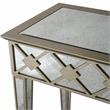 Camden Isle Algiers Console Table with Wood in Gold Finish
