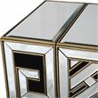 Camden Isle Becket Console Table with Wood in Clear Finish