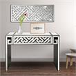 Camden Isle Becket Console Table with Wood in Clear Finish