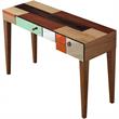 Camden Isle Seldom Seen Console Table with Wood in Multi-Color Finish