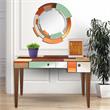 Camden Isle Seldom Seen Console Table with Wood in Multi-Color Finish