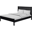 Graham Wooden Platform Bed in Black King
