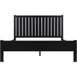 Graham Wooden Platform Bed in Black King