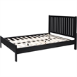Graham Wooden Platform Bed in Black King