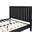 Graham Wooden Platform Bed in Black King